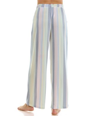 Women's Open Leg Mid-Rise Sleep Pants