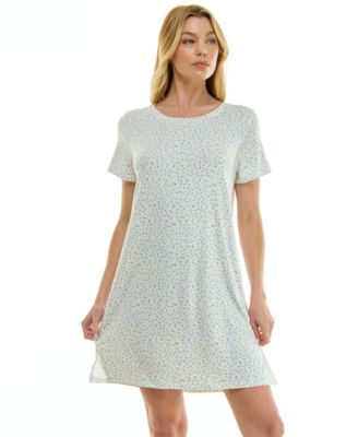 Women's Short-Sleeve Sleep Shirt