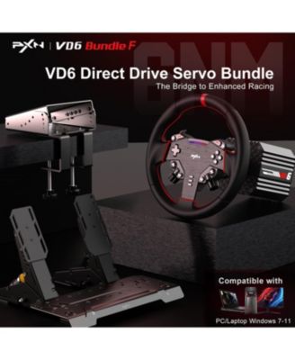 VD6 Direct Drive Racing Wheel Bundle.