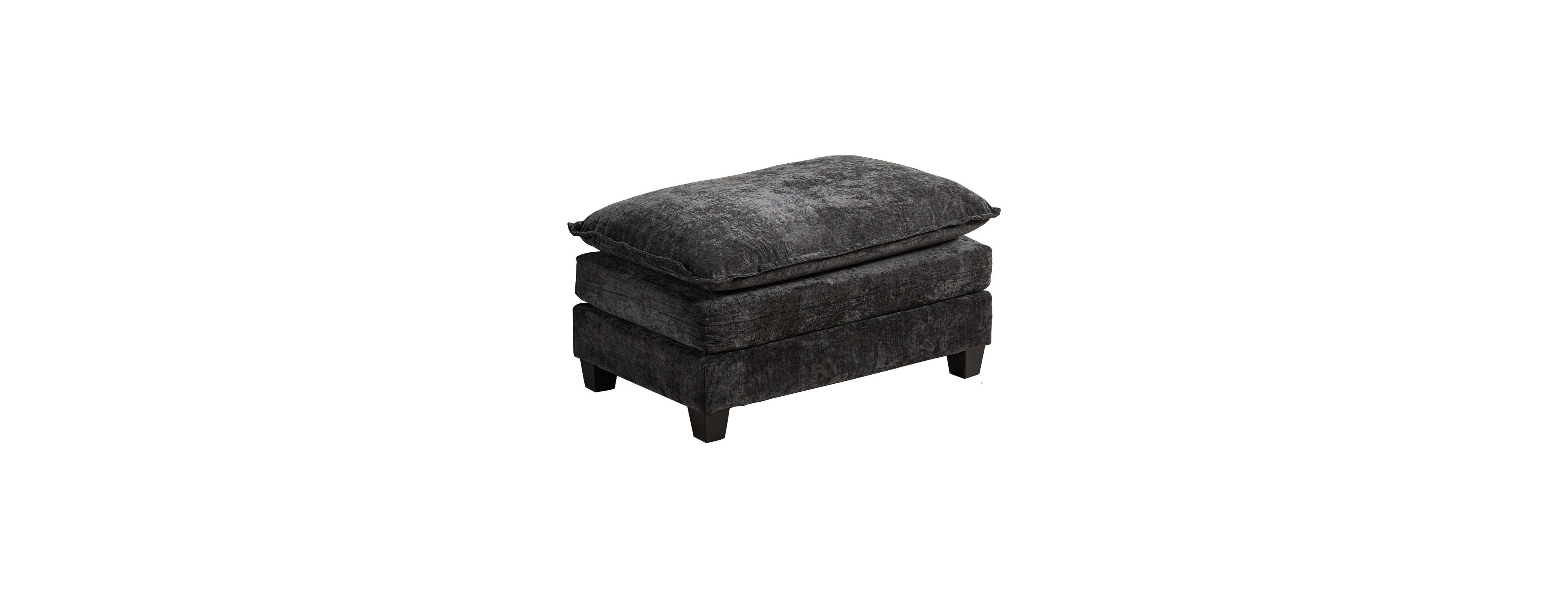 Streamdale Furniture Cloud Ottoman, Modern Sectional Couch, Living Room, Comfy Upholstered Seat, Chenille Fabric