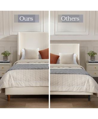 Harper Tall Headboard Upholstered Bed - California King