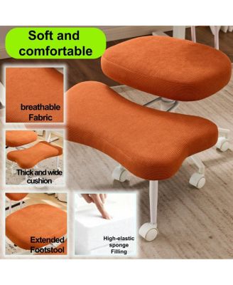 Meditation Chair, Ergonomic Cross-Legged Seating with Lumbar Support