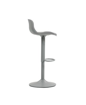  Bar Stools Set of 2 – Modern PU Leather Counter Height Swivel Chairs