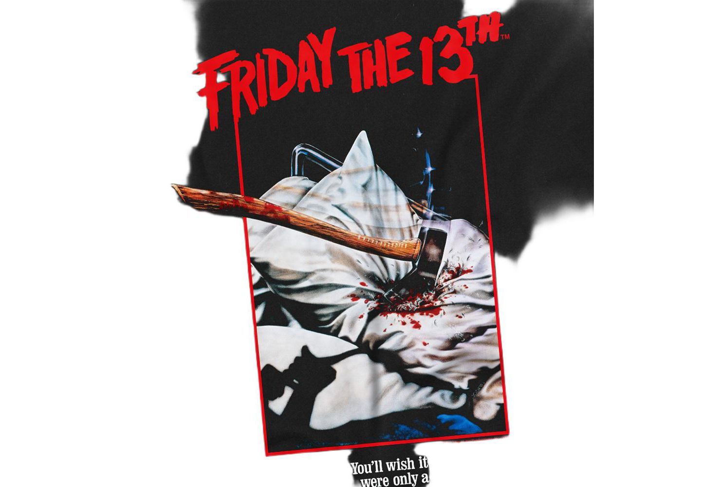 Мужская футболка Friday The 13th Axe Poster, цвет: Угольный — фото 3