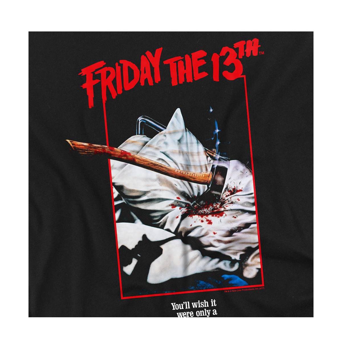 Friday The 13th Men's Axe Poster T Shirt