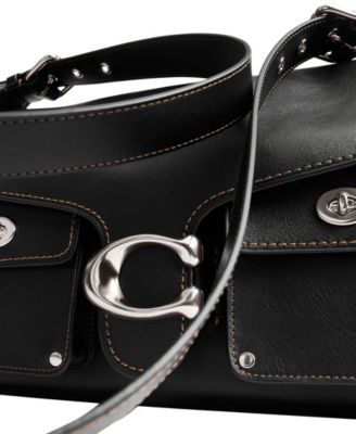 Tabby Turnlock Large Soft Leather Shoulder Bag