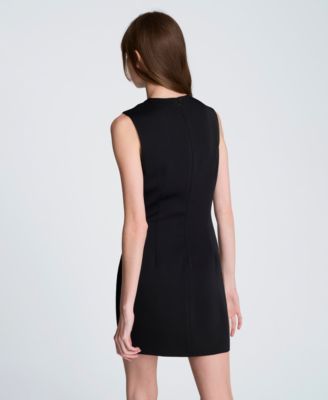 Women's Sheath Zipper Short Dress