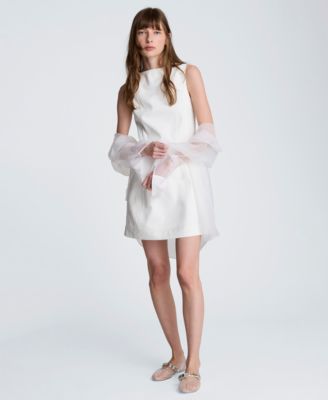 Women's Boat Neck Sculpt Mini Dress