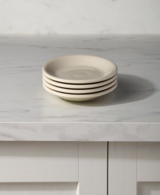 Linen Classic Rim Salad Plates, Set of 4