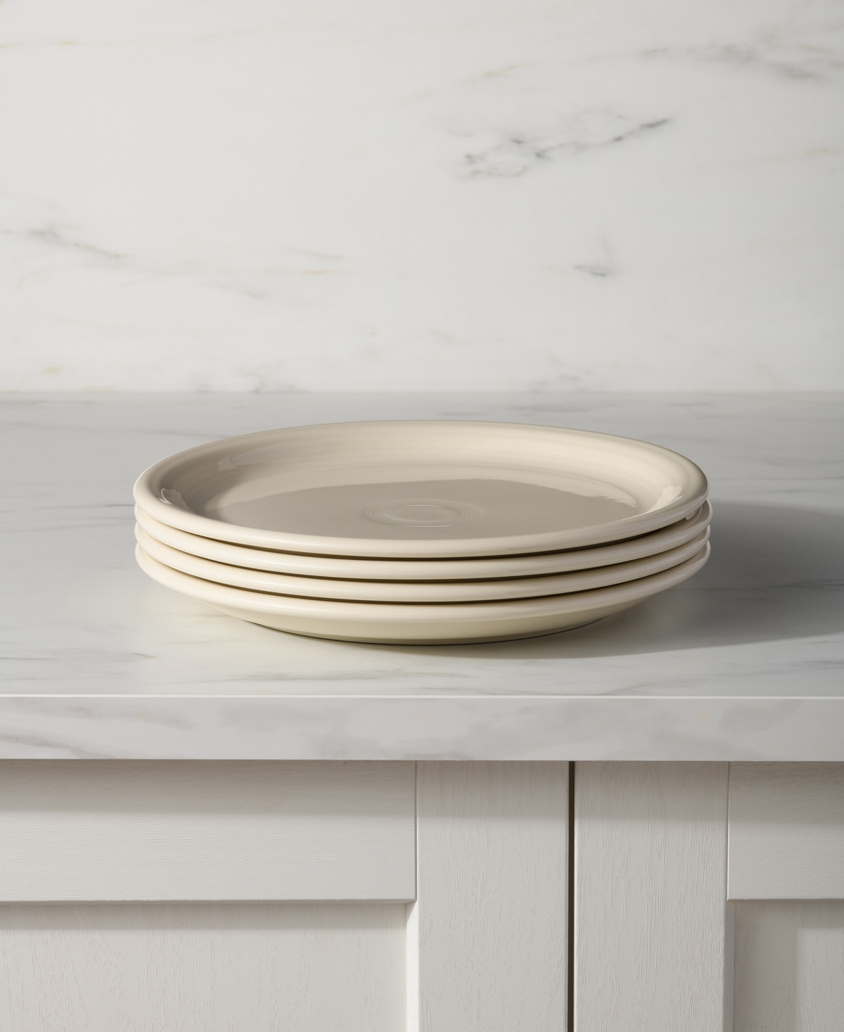 Fiesta Linen Bistro Coupe Dinner Plates, Set of 4