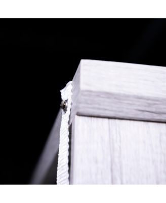 Streamdale 67.4"H 4-Door Mirrored Accent Storage Cabinet for Corner, Entryway, Living Room, Bedroom, Kitchen