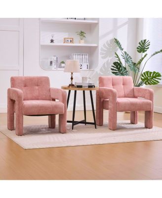 Modern Minimalist Single Armchair for Living Room, Bedroom, Office.