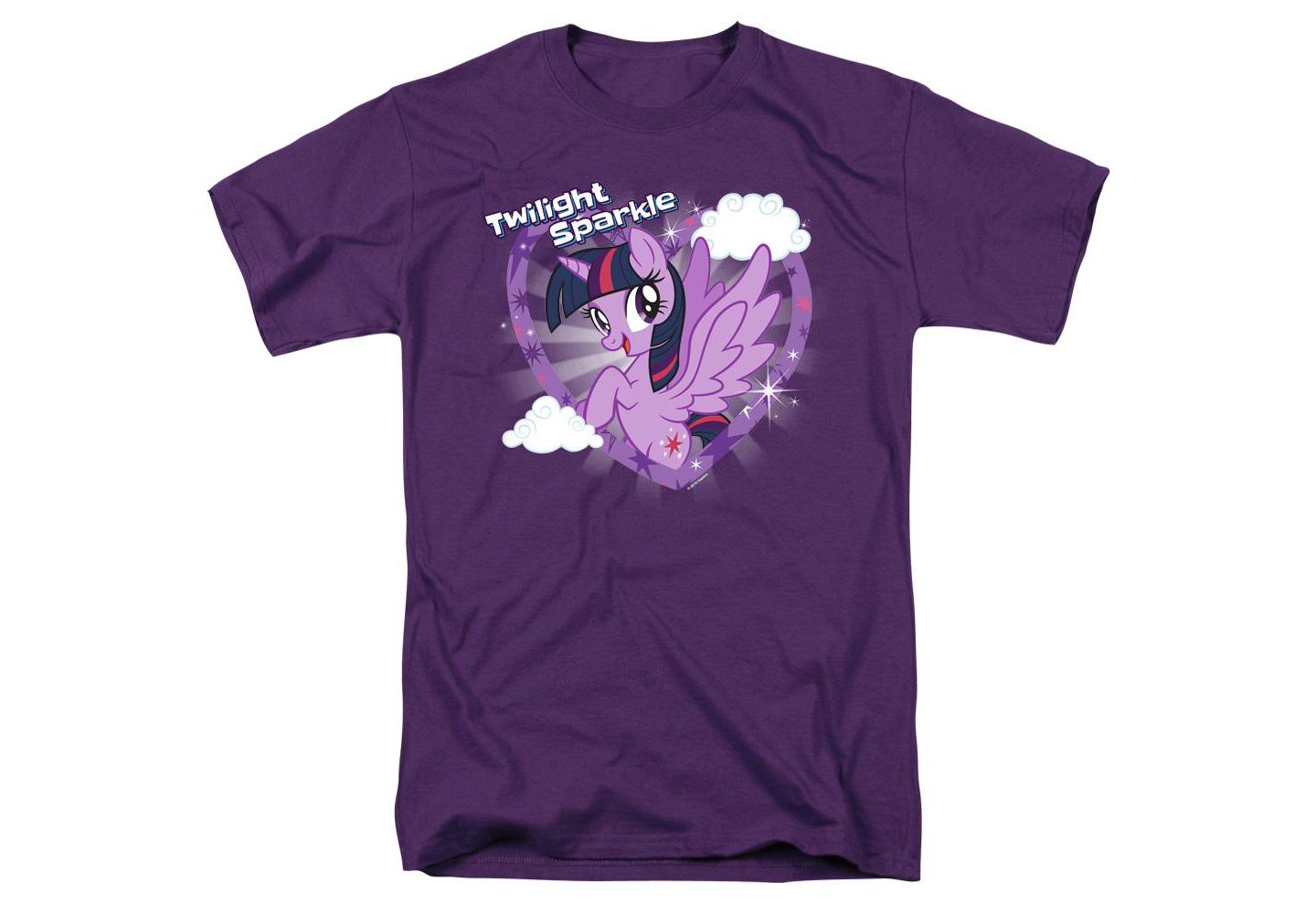 Мужская футболка Hasbro+ + My Little Pony TV Twilight Sparkle, цвет: Угольный — фото 1