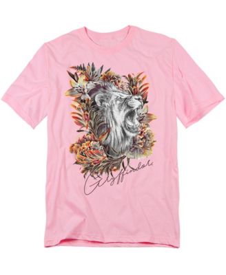 Men's Gryffindor Floral Lion Mascot T Shirt