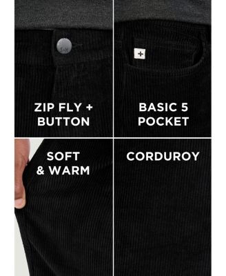 Men's Athletic Fit Corduroy Pants