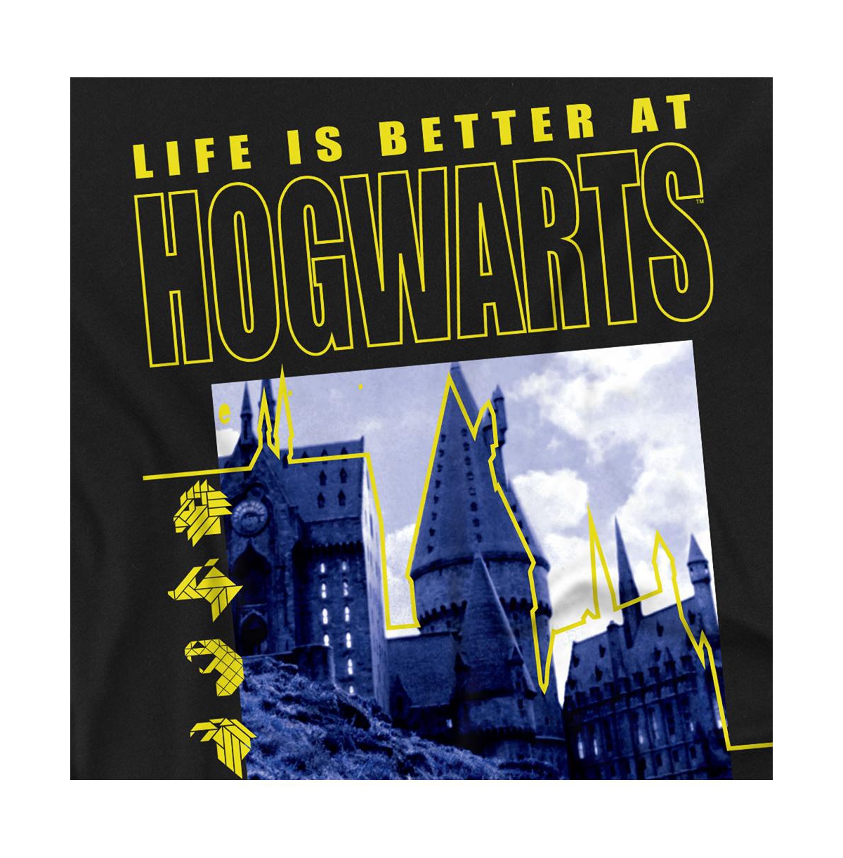Harry Potter Men's Life Is Better At Hogwarts T Shirt
