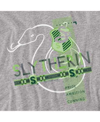 Big & Tall Slytherin Pattern Crest T Shirt