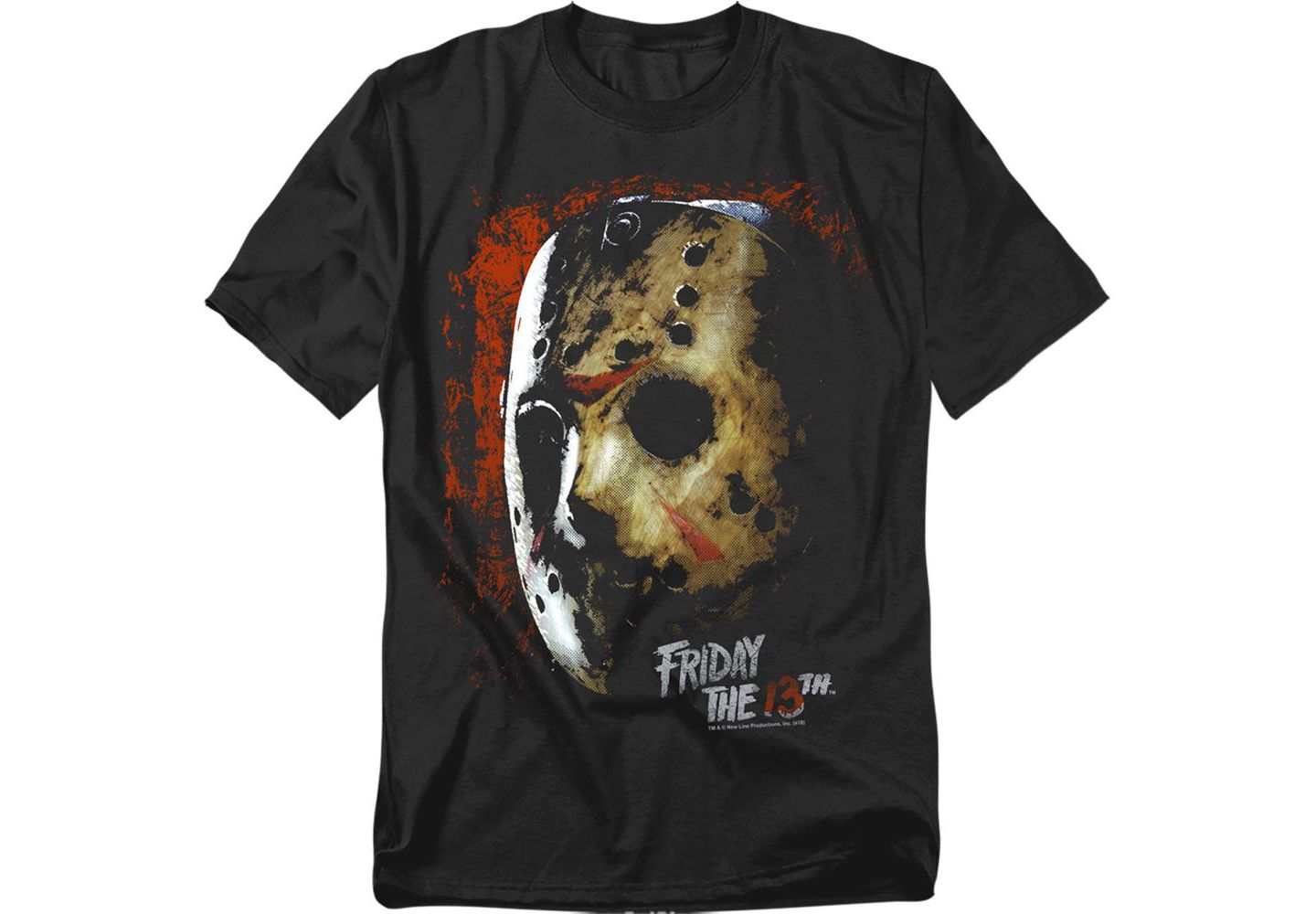 Мужская футболка Friday The 13th Mask Of Death, цвет: Чёрный — фото 1