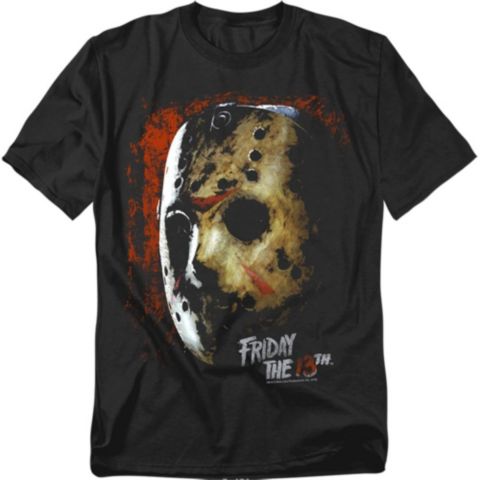 Мужская футболка Friday The 13th Mask Of Death, цвет: Чёрный