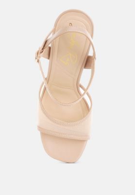 Womens Sunisa Square Toe Stiletto Heels