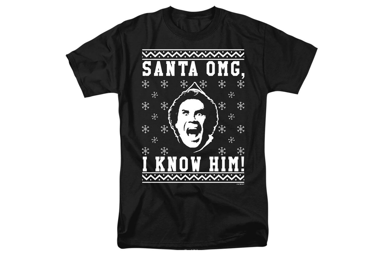 Men's Omg Faux Sweater T Shirt