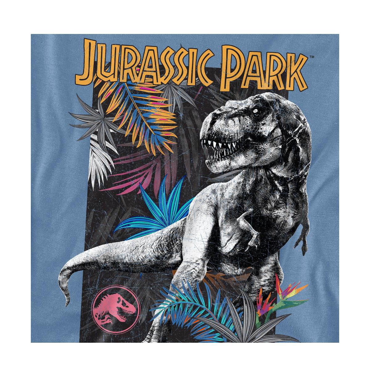 Jurassic Park Men's Foliage T Shirt