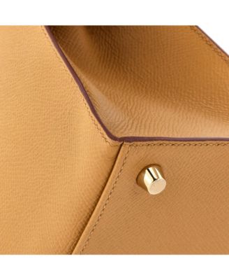 Kelly 25 Handbag Brown Epsom with Gold Hardware