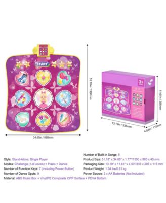 9-Button Dance Mat with Electronic Pad and 3 Game Modes