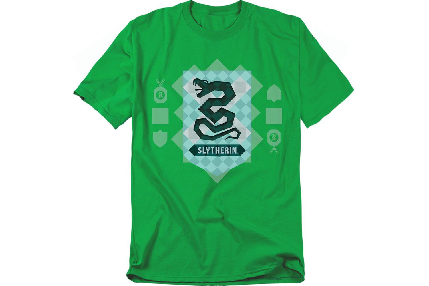 Men's Abstract Slytherin House Shield T Shirt