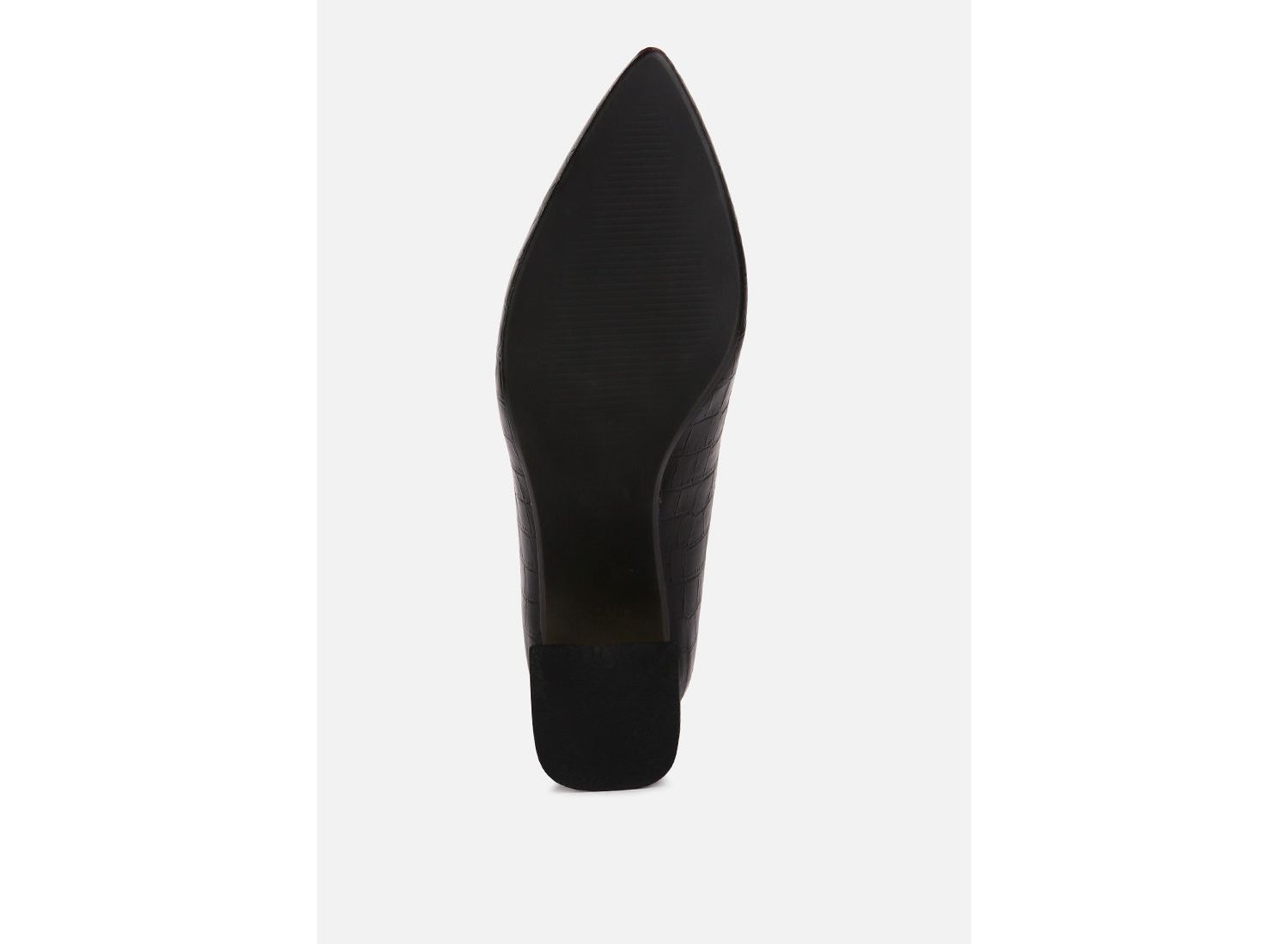 emersyn croc block heel pump