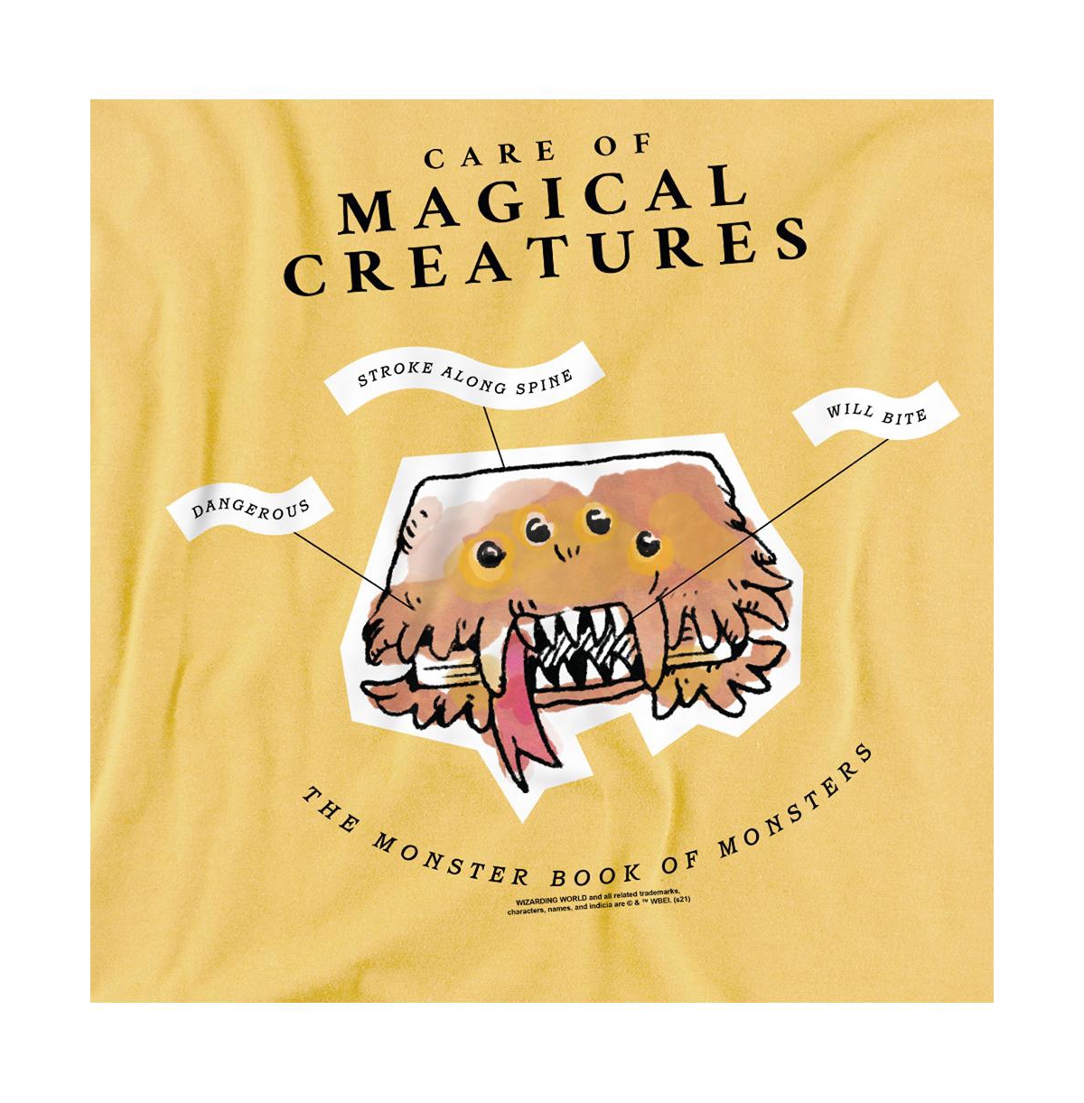 Harry Potter Men's Care Of Magical Creatures Book T Shirt