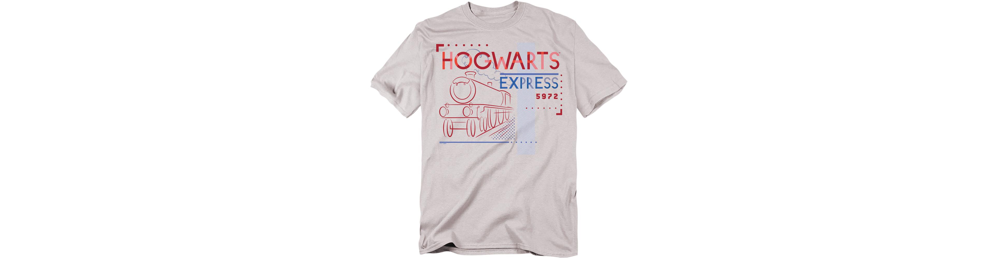 Harry Potter Men's Hogwarts Express Line Drawing T Shirt