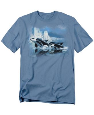 Men's Wildlife Glaciers Edge Orcas T Shirt