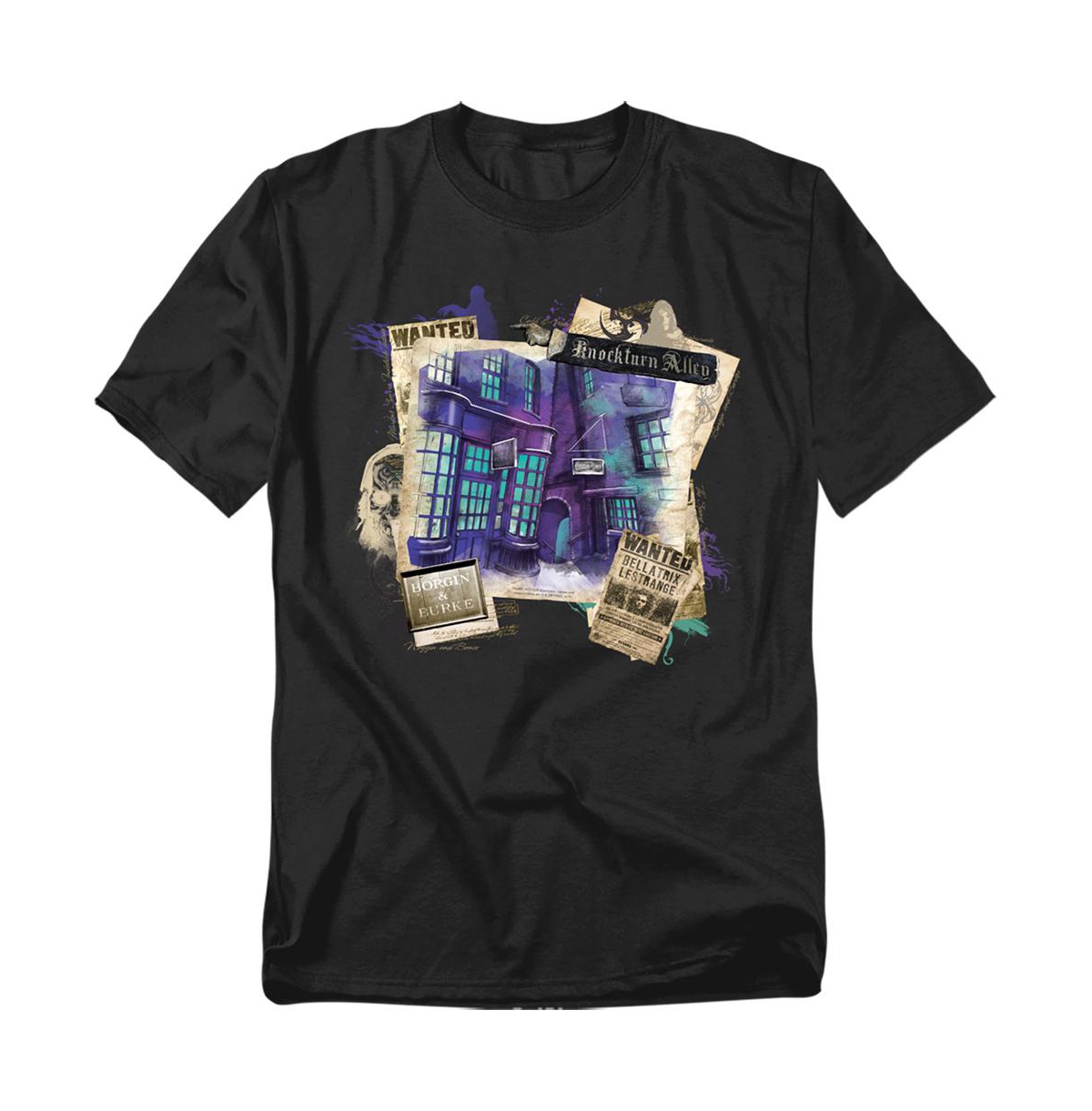 Harry Potter Men's Knockturn Alley Wantedbellatrix Lestrange T Shirt - Black