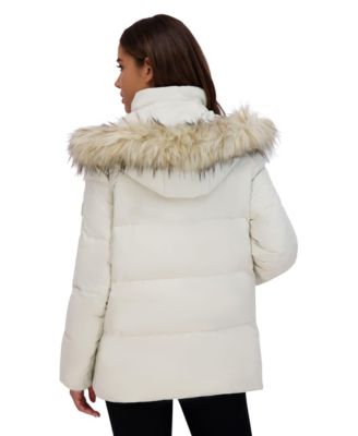 Women's Daphne Quilted Soft Matte Shell With Mixed Quilted Down Puffer