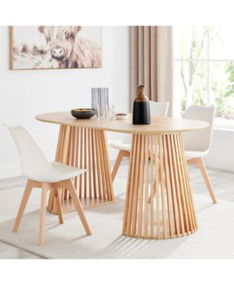 Milo Kande Carafe Modern Two Tone Tabletop Vase 