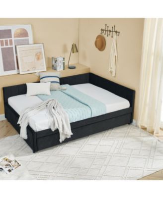 Velvet Daybed with Trundle