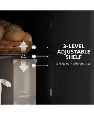 41" Sideboard Buffet Cabinet with Storage Drawer, Adjustable Shelf,