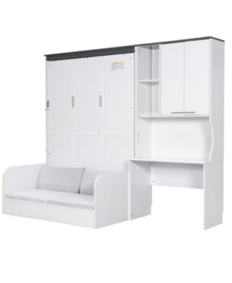  Murphy Bed Sofa Desk Storage - Full Size