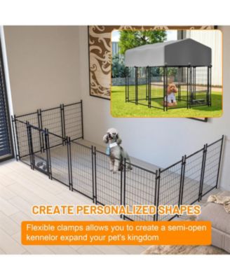  Dog Crate with Double Lock & Rotating Feeder