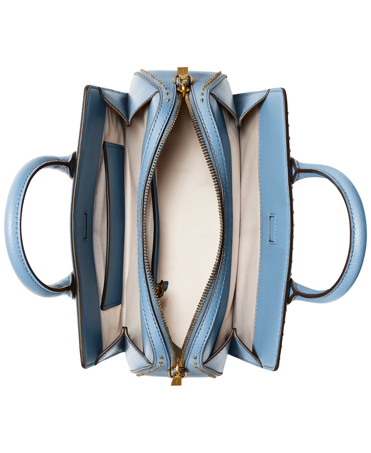 Michael Kors Laila Center Zip Small Satchel Bag