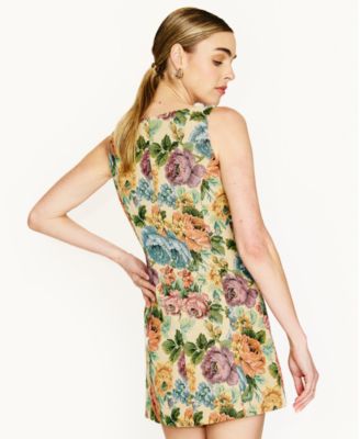 Women's Python Sleeveless Mini Dress