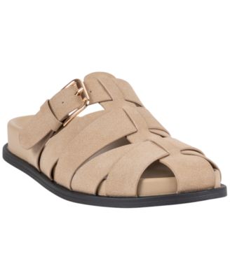Women's Lovely Multi-Strap Footbed Slip-On Sandals