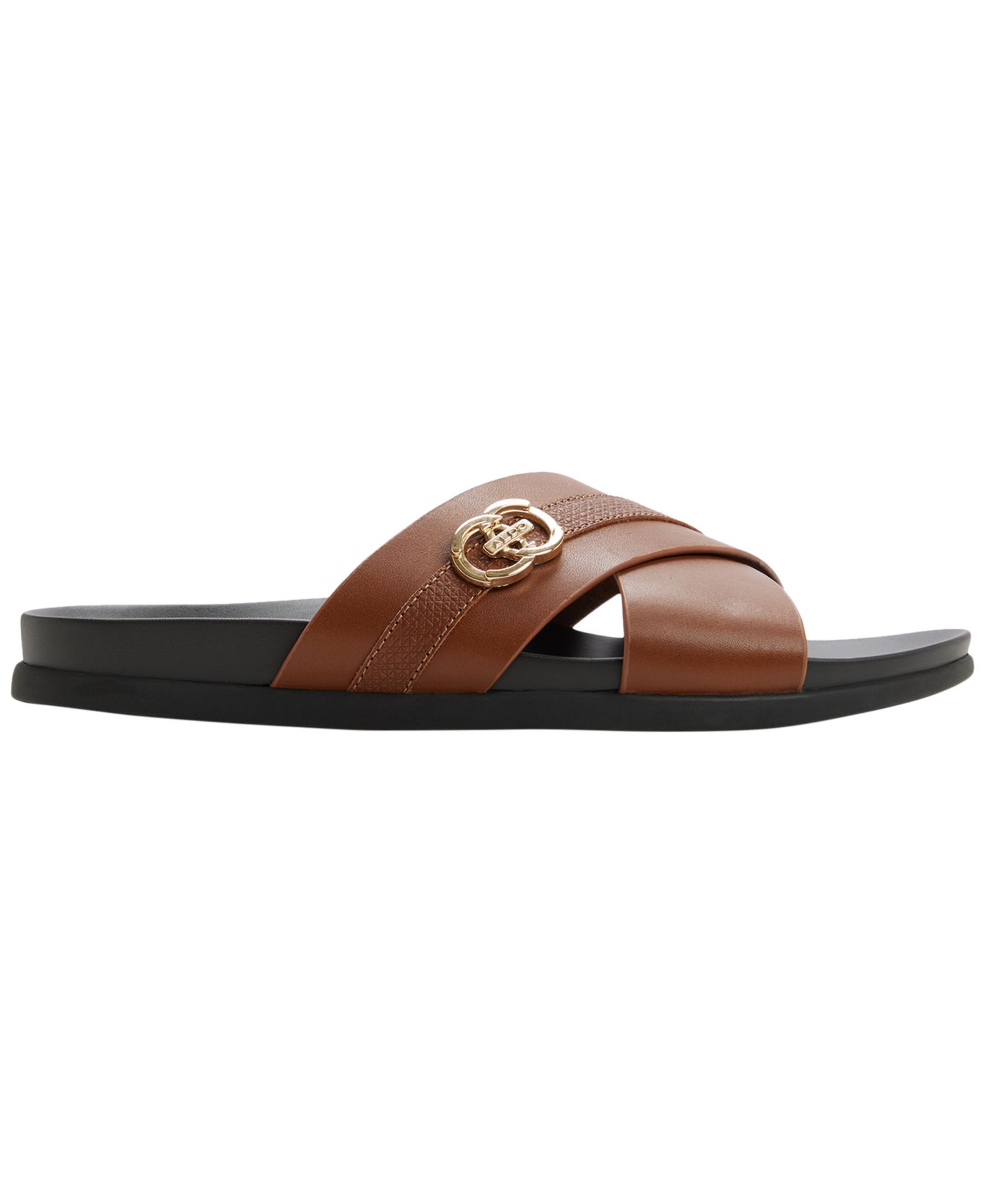 Мужские сандалии ALDO Mendel Slip-On Flat, цвет: Рыжевато-коричневый — фото 4
