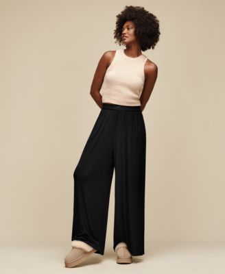 UGG Women's Imogen Wide-Leg Rib Pants