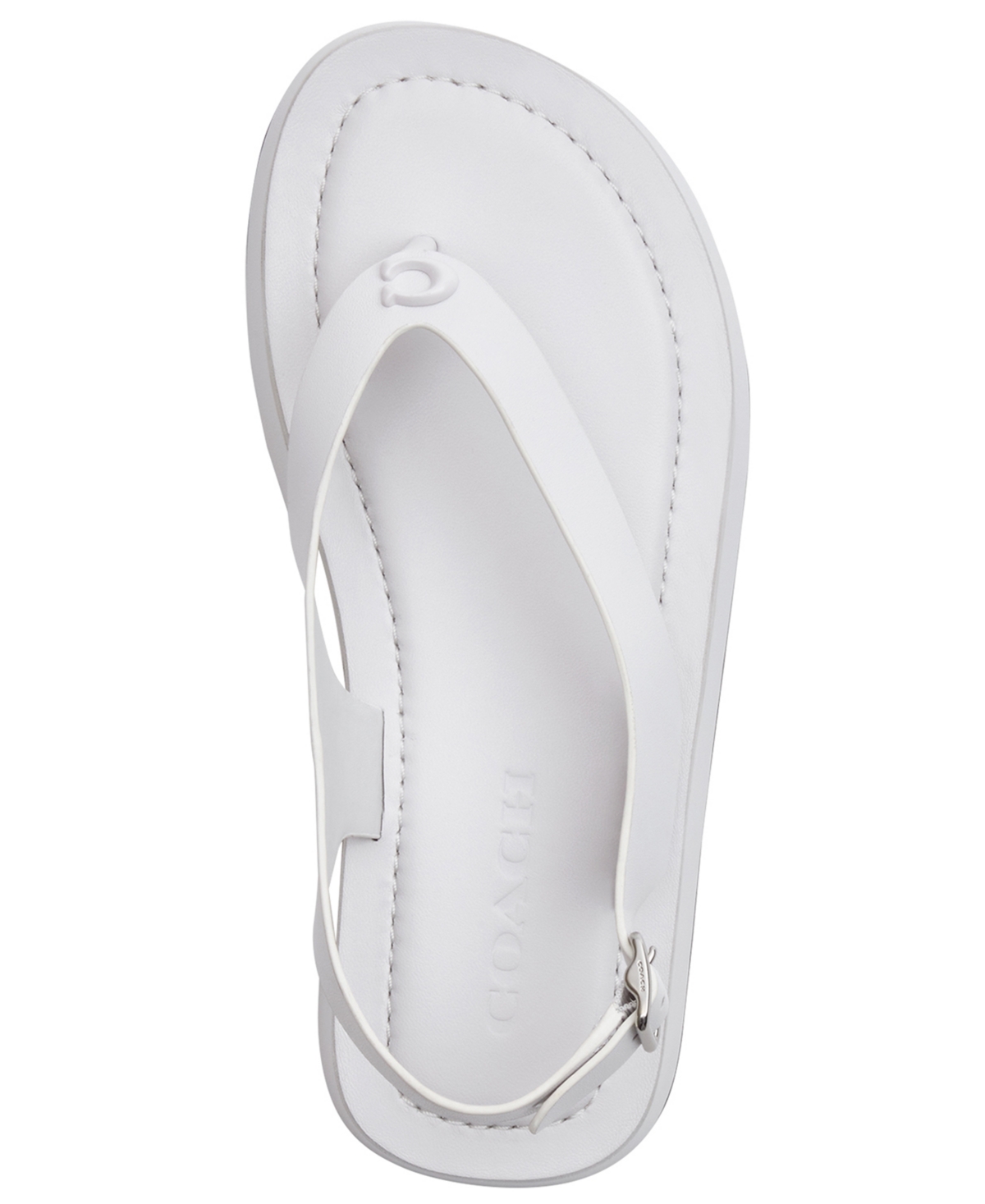 Coach Women's Sculpted Platform Thong Sandals