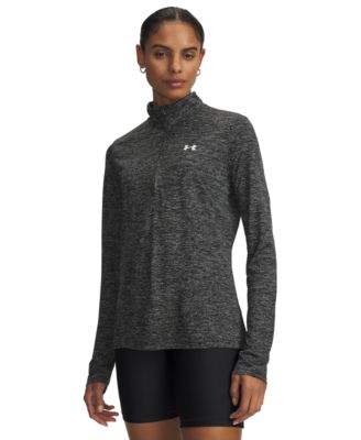Women's Twist Tech Quarter-Zip Logo Top