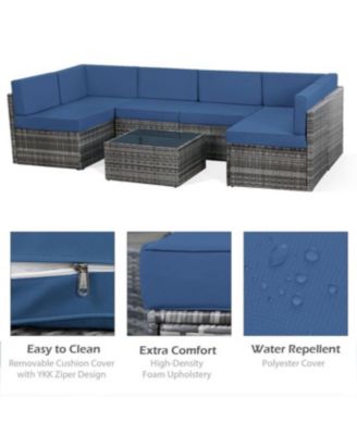 7 Piece Outdoor Patio Furniture Set