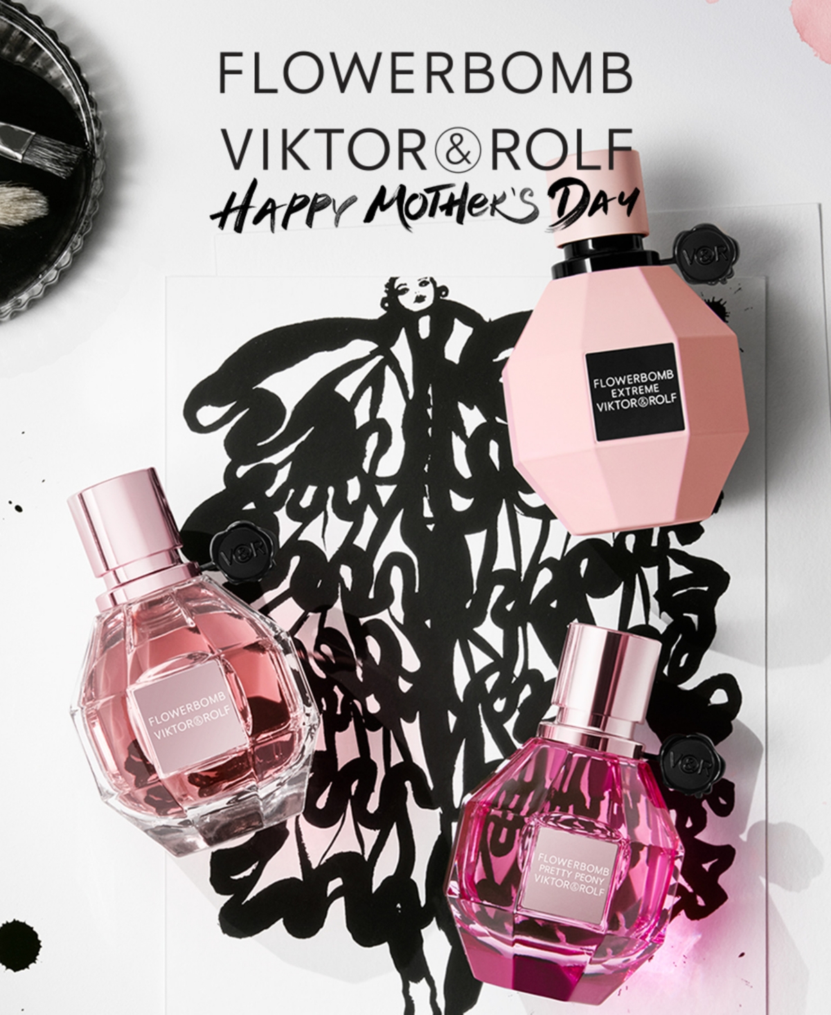 Viktor & Rolf Flowerbomb 3-Pc. Eau De Parfum Gift Set with Body Lotion