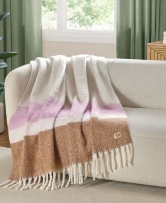 UGG® Simona Faux Mohair Throw, 50